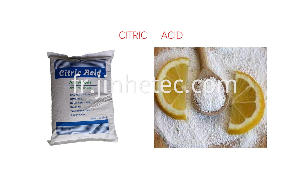 FCC E330 Grade Citric Acid Anhydrous